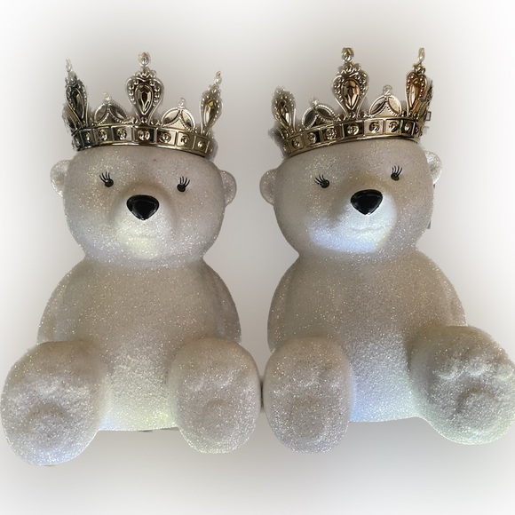 Bath & Body Works Accents Bath Body Works Two Royal Polar Bear
